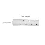 Advanced Drainage Systems 4 in. x 10 ft. Triplewall Perforated Drain Pipe (4520010)