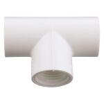 Charlotte Pipe 3/4 in. x 3/4 in. x 1/2 in. PVC Schedule 40 S x S x Female Pipe Thread Reducing Tee (PVC024012900HD)