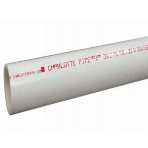 Charlotte Pipe 1-1/2 in. x 10 ft. PVC Schedule 40 DWV Pipe (PVC071120600)