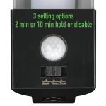 Commercial Electric 40 in. 3000 Lumens Plug-in Motion Sensing Integrated LED Linkable Shop Light 120 Volt 4000K Black Brushed Nickel (55701191)