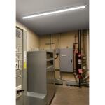 Commercial Electric 4 ft LED Garage Workshop Ceiling Strip Light Fixture Shop Light Hardwire 3600 Lumens 4000K Bright White (54283191)