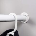 Everbilt 1-3/8 in. White Metal Pole Sockets (2-Pack) (15310)