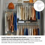 Everbilt 4 ft. - 6 ft. Regular Duty Closet Organizer Kit (90248)