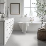 MSI White 2 in. Hexagon 11 in. x 11 in. Matte Porcelain Mesh-Mounted Floor and Wall Mosaic Tile (0.81 sq. ft./Each) (NHDWHI2X2HEX)