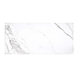 Jeffrey Court Winters Peak White 10 in. x 22 in. Subway Gloss Ceramic Wall Tile (14.80 sq. ft. /Case) (97807)