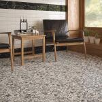 Jeffrey Court Waterfront White Pebble 11.125 in. x 11.125 in. Honed Marble Wall and Floor Mosaic Tile (0.859 sq. ft./Each) (95671)