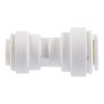 John Guest 5/16 in. O.D. x 1/4 in. O.D. Push-to-Connect Polypropylene Reducing Coupling Fitting (PP201008WHD)