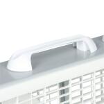 Lasko Save-Smart Energy Efficient 20 in. 3 Speed White Box Fan with Built-In Carry Handle (3733)