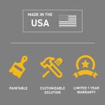 Legrand Wiremold Non-Metallic PVC Raceway Outside Elbow, White (NMW8)