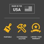 Legrand Wiremold 500 and 700 Series Metal Raceway 15/16 in. Deep 1-Gang Starter Box, White (BW5)