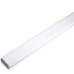 Legrand Wiremold CordMate II Cord Cover 5 ft. Channel, Cord Hider for Home or Office, Holds 3 Cables, White (C50)