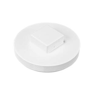 NDS PVC S&D Cleanout Plug, 6 in. MPT (61P8)