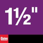 Oatey 1-1/2 in. Sink Drain Pipe Plastic Slip-Joint Nut with Rubber Reducing Washers (HDC2698C)