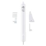 Wright Products Heavy Duty Pneumatic Screen and Storm Door Closer with EZ-HOLD, White (V2012WH)