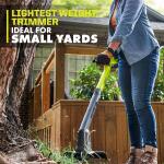 RYOBI ONE+ 18V 10 in. Cordless Battery String Trimmer/Edger with 2.0 Ah Battery and Charger (PCLST01K)